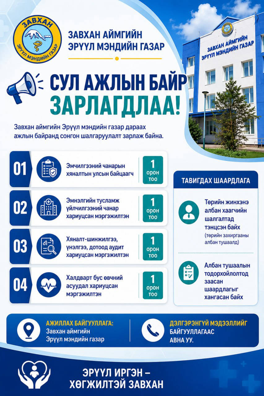 Сул ажлын байр